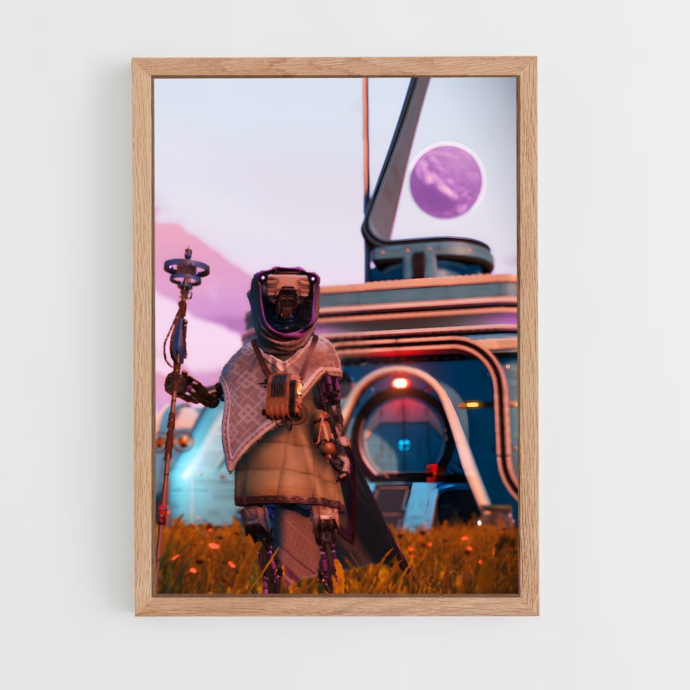 Poster Horizons Infini – affiche No man sky (vue 4)